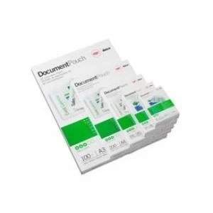 Image of GBC 64x99mm Key Card Laminating Pouches 2 x 125 Microns 100 Laminating