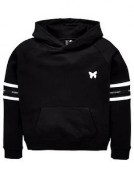 Image of Good For Nothing Boys Taped Overhead Hoodie - Black