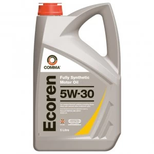 Image of Comma ECR5L 5L Ecoren Fully Synthetic 5W30 Motor Oil