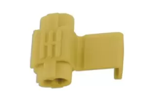 Image of Yellow Splice Connector 4.0-6.0mm Pk 100 Connect 30247