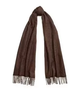 Image of Lauren By Ralph Lauren Reversible Logo Scarf