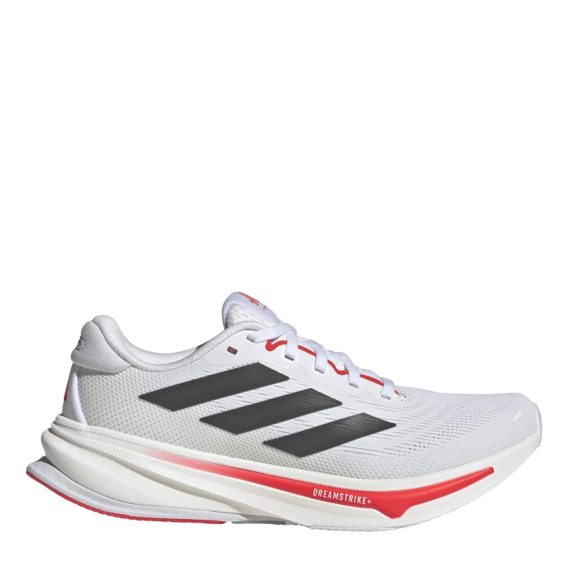 Image of adidas Womens Supernova Rise 2 Running Low-Top Trainers White/Night Met female 3.5 (36)