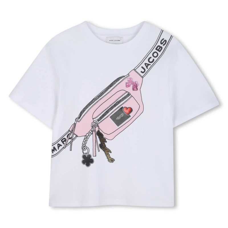 Image of Marc Jacobs Marc T Shirt Jn63 - White Female 11 - 12 Years