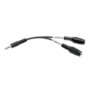 Image of Tripp Lite 3.5mm 3 Position Female X2 To 3.5mm 4 Position Male Audio