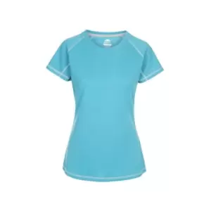 Image of Trespass Womens/Ladies Viktoria Active T-Shirt (L) (Marine)
