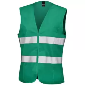 Image of Result Core Womens/Ladies Sleeveless Hi Vis Vest (XS/8) (Paramedic Green) - Paramedic Green