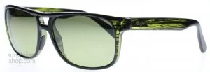 Image of Maui Jim Waterways Sunglasses Olive Stripe 15C Polariserade 58mm