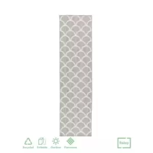 Image of Relay Hydroflex Indoor/Outdoor Rug Fan Grey 060X230Cm