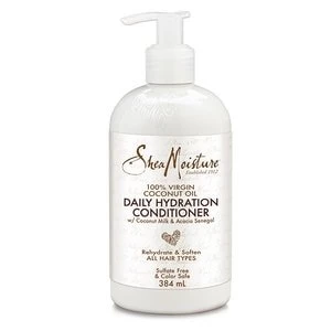 Image of Shea Moisture 100 percent Virgin Coconut Oil Conditioner 384ml