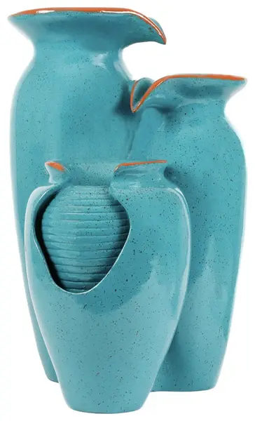 Image of Streetwize Garden Streetwize Garden Azure Grecian Pots Solar Water Feature