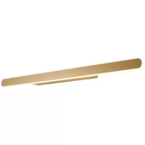 Image of Luminosa Dunkirk Wall Lamp, 30W LED, 3000K, 1300lm, Sand Gold