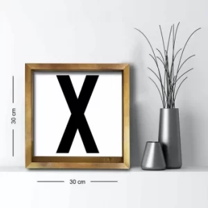 Image of 3030AHS-097a Multicolor Decorative Framed MDF Painting