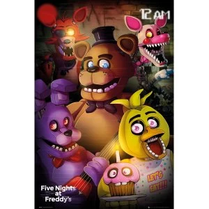 Image of Five Nights at Freddys Group Maxi Poster