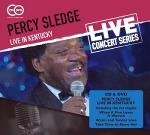 Image of Percy Sledge Live in Kentucky (CD)