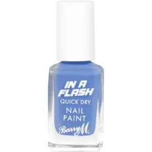 Image of Barry M Cosmetics in a Flash Quick Dry Nail Paint 10ml (Various Shades) - Turquoise Thrill