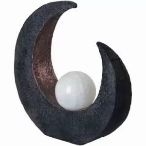 Image of Luxform Solar Polystone Flame Effect Sunrise 27198