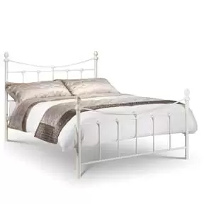 Image of Julian Bowen Rebecca Bed 150cm Stone White