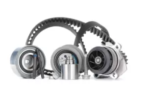 Image of CONTITECH Water Pump + Timing Belt Kit AUDI,MITSUBISHI CT1051WP3