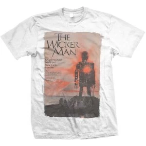 Image of StudioCanal - The Wicker Man Unisex Medium T-Shirt - White