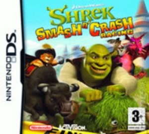 Image of Shrek Smash N Crash Nintendo DS Game
