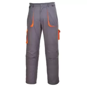 Image of Portwest Mens Texo Contrast Workwear Trousers (L/R) (Grey)