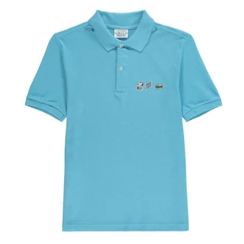 Image of Lacoste X Peanuts Polo - Blue ZAU