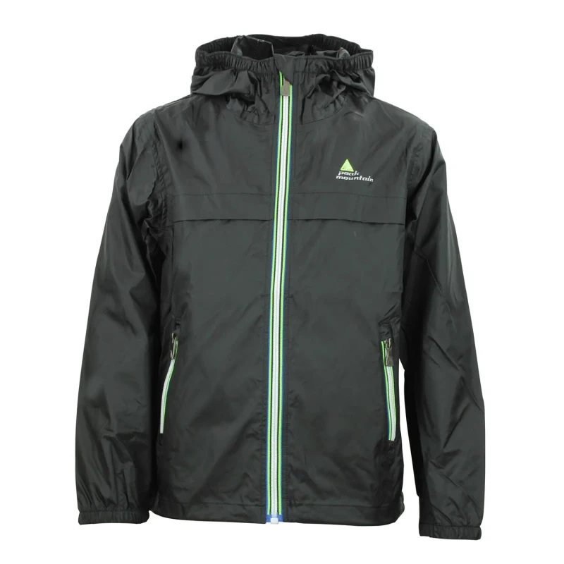 Image of Peak Mountain Children's ski jacket Peak Mountain Ecarnew Noir Male 16 ans ECARNEW/10-16/FL/NOIR