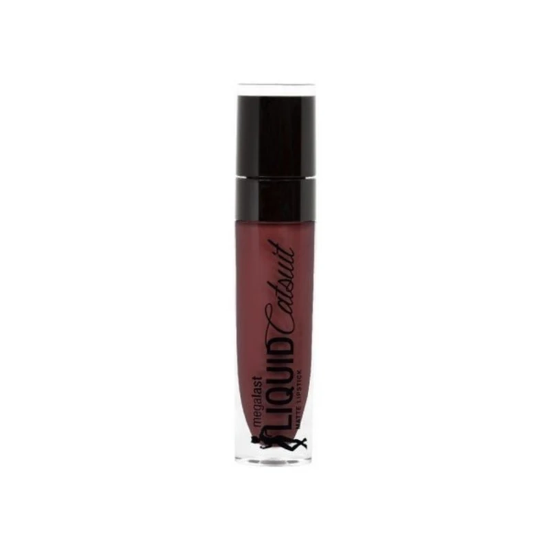 Image of wet n wild megalast Liquid Catsuit Matte Lipstick 6g (Various Shades) - Give me Mocha