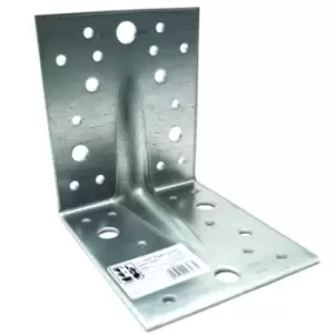 Image of Moderix - Corner Angle Bracket kpw Heavy Duty Brace Reinforced diy Project - Size 105x105x90x2.5mm - Pack of 40