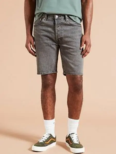 Image of Levis 501 Original Shorts - Grey