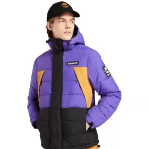 Image of Timberland Outdoor Archive Puffer Jacket For Men In Dark Blue Dark Blue, Size M