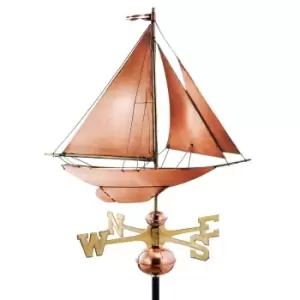 Image of Espira Racing Sloop Farmhouse Weathervane