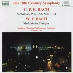 Image of Sinfonias by Carl Philipp Emanuel Bach CD Album