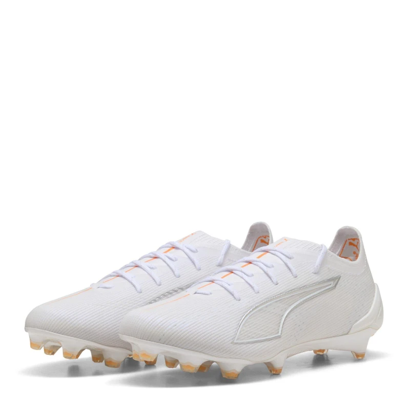 Image of Puma Ultra 5 Ultimate Adults Firm Ground Football Boots White male 6 (39)