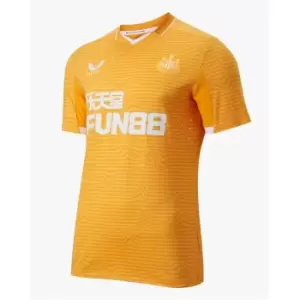 Image of Castore Newcastle Away Goalkeeper Shirt 2021 2022 Adults - Yellow