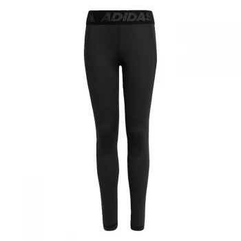 Image of adidas Techfit AEROREADY Training Stretch Leggings Kids - Black / White