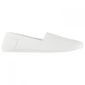 Image of Slazenger Sams Mens Canvas Shoes - White