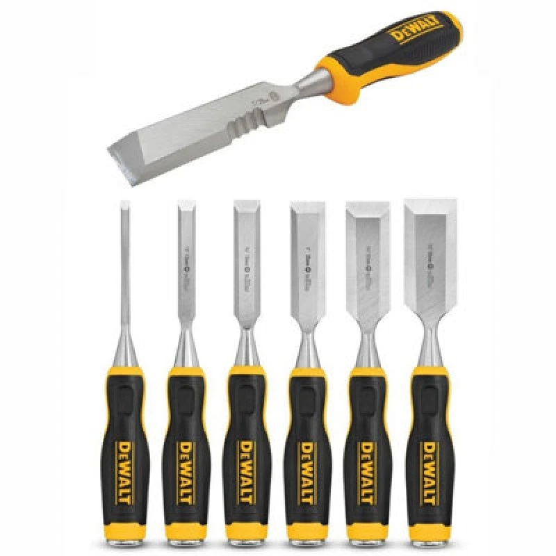Image of DEWALT 7 Piece Bevel Edge Wood Chisel Set DWHT48305-P