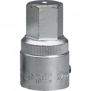 Image of Elora 3/4" Drive Hexagon Socket Bit Metric 3/4" 22mm