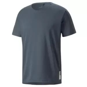 Image of Puma Run First Mile T Shirt Mens - Grey