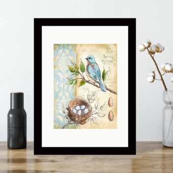 Image of SCdrprc031 Multicolor Decorative Framed MDF Painting