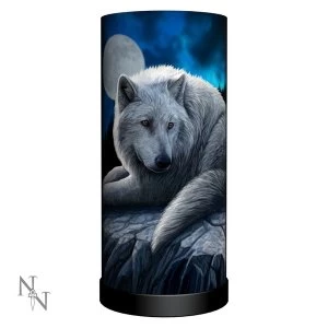 Image of Guardian of the North Wolf Lamp UK Plug