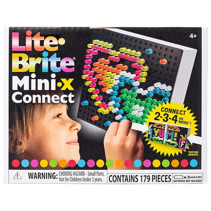 Image of Lite Brite Lite Brite Mini X Connect Craft Kit