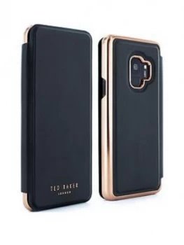 Image of Ted Baker Samsung Galaxy S9, Mirror Folio Case - Shanoe/Black, Women
