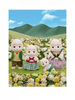 Image of Sylvanian Families Wolly Alpaca Family