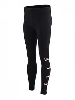 Image of Elle Girls Legging - Black, Size Age: 8-9 Years, Women