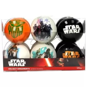 Image of Star Wars Set of 12 Christmas Movie Ornaments