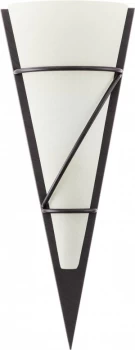 Image of Eglo Pascal Antique Wall Light - Brown