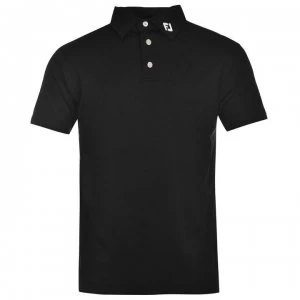 Image of Footjoy Solid Polo Shirt Mens - Black
