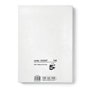 Image of 5 Star Office OHP Film Write on 85 micron Clear Pack of 100
